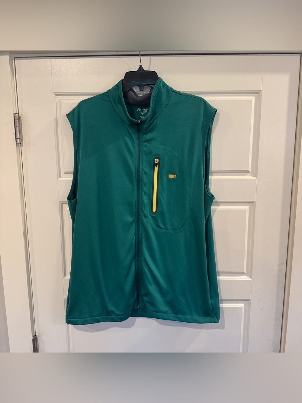Masters Tech Performance Golf Vest Masters Green Men’s Size XL